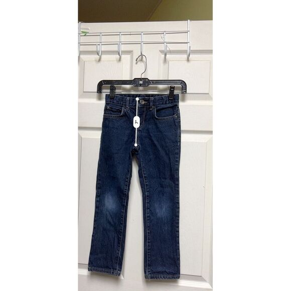 0129 Childrens Place Boys Straight‎ Leg Jeans Size 6 Adjustable Waist - Picture 6 of 7